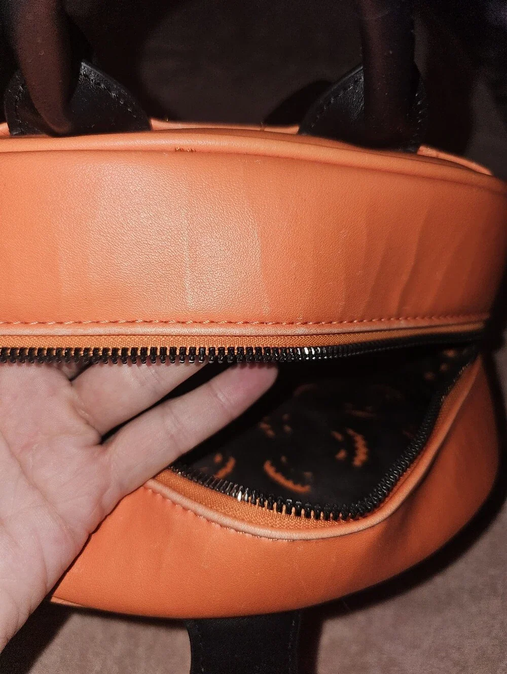 Pumpkin backpack Halloween